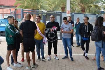 Sorteo del orden de participación en la Gla drag Queen de Telde (Foto TA y FJS)